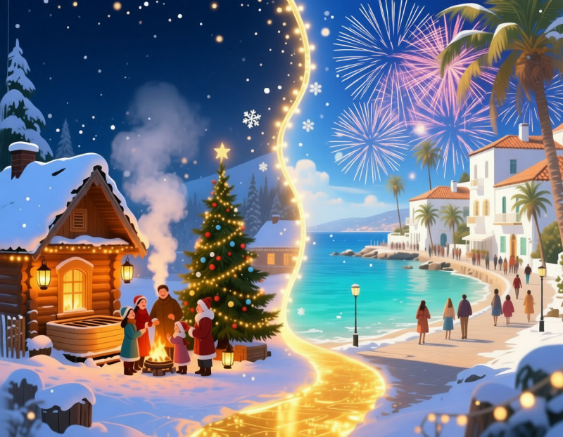 Куда поехать отдыхать на Новый год: по России и за границу