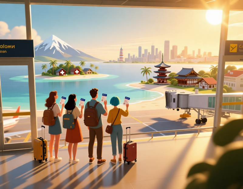 Куда полететь после Нового года: ТОП направлений для перезагрузки и дешевые билеты